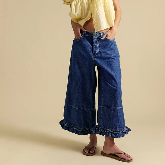 Free People Denim - We The Free Love Me Not Bloomer Jeans